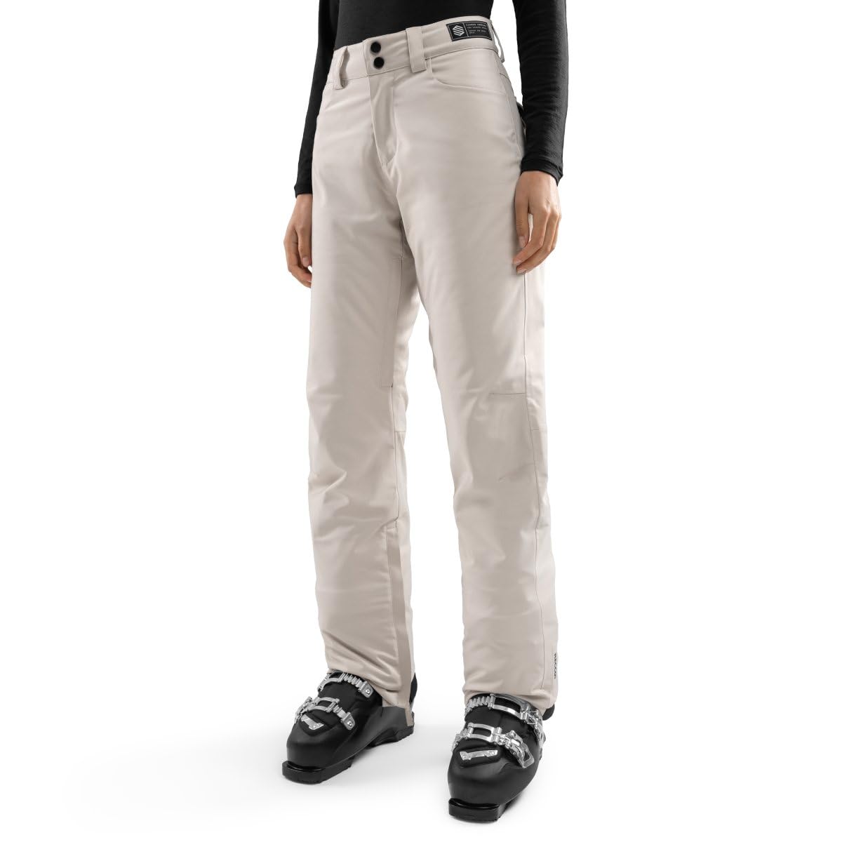 SIROKO Pantalón de Nieve Premium de esquí y Nieve SRX Nival Beige