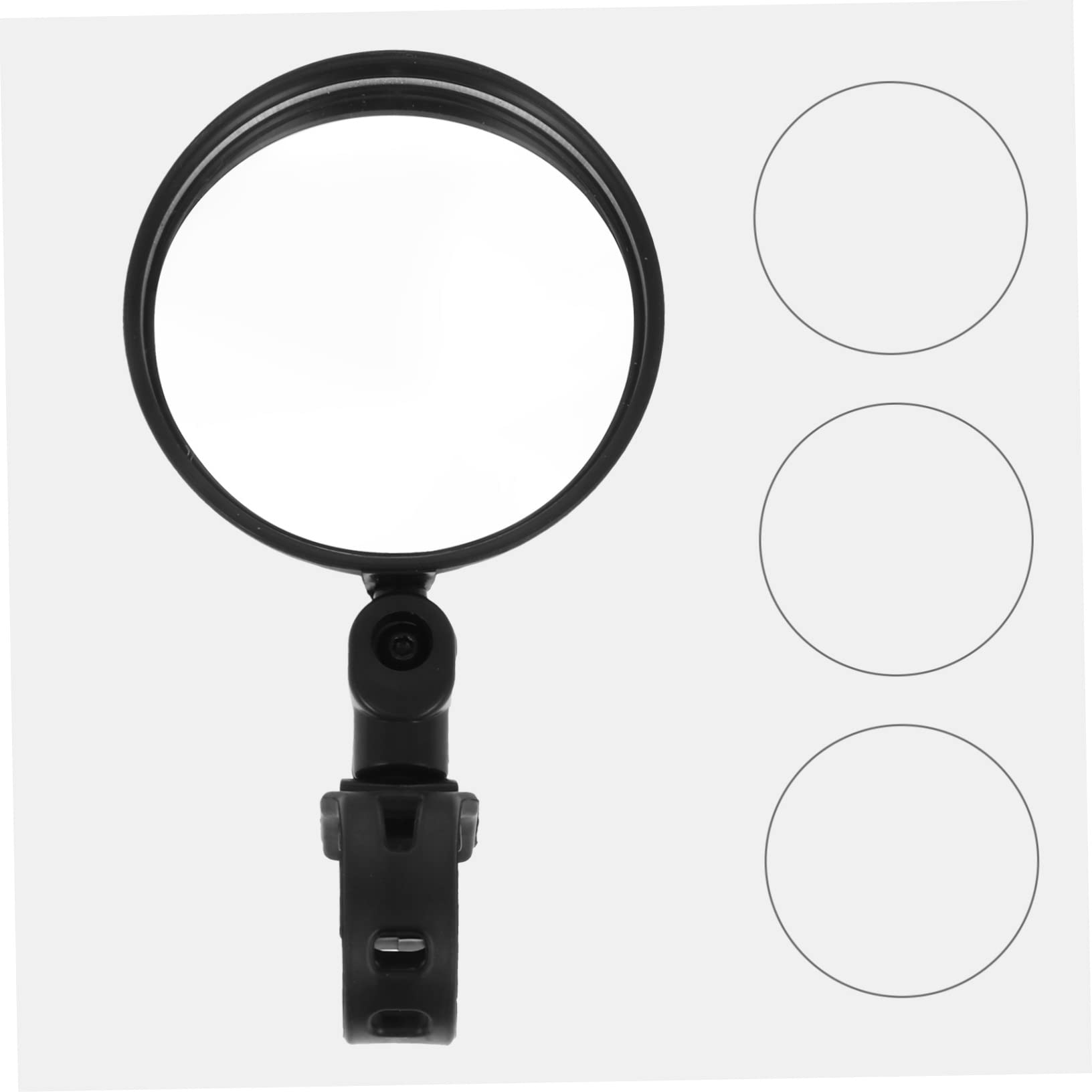 Sosoport 6pezzi Specchietto Retrovisore Regolabile Per Bici e Monopattino Di Installazione Rapida Senza Attrezzi Ampio Campo Visivo Sicurezza e Stile Per Bici Mountain Bike e Scooter