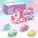 seveclotree Toys for 3 Year Old Girl, 5-in-1 Unicorn Toys Carrier Truck Toy Cars with Light & Sound,Girl Toddler Toys Age 3-5, 3 4 5 Year Old Girl Birthday Gifts Kids Toys for Girls…