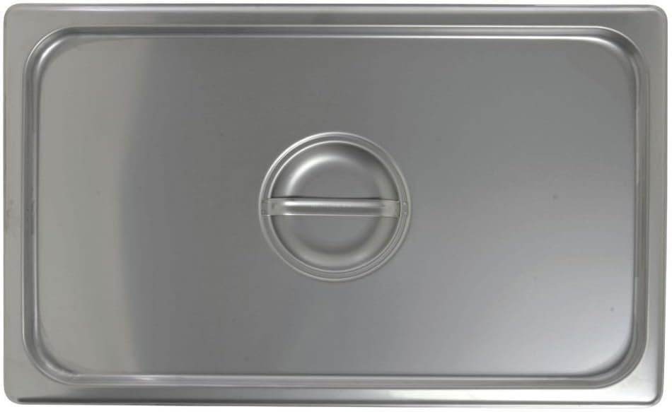 Kratos Allied Buying Corp CSTC-2000 Full-Size Steam Table Solid Cover for 24 Gauge Stainless Steel Steam Table Pans