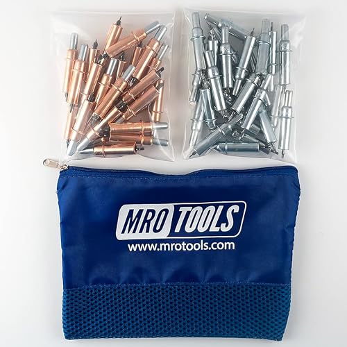 25 1/8 & 25 3/32 Zephyr Kwik-Lok Cleco Fasteners w/Carry Bag (KZ3S50-3)