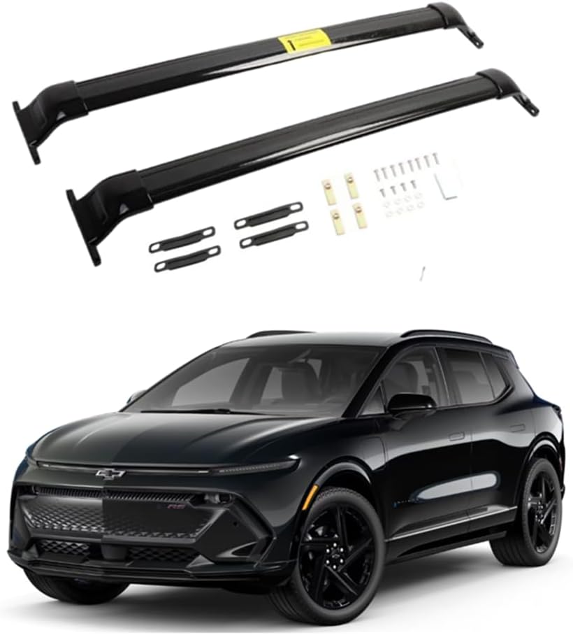 Design 220lbs Cross Bar Roof Rack Fit for Chevrolet Equinox EV 2024 2025 Roof Kayak Rack Cross Bar Design 220lbs Cross Bar Roof Rack Fit for Chevrolet Equinox EV 2024 2025 Roof Kayak Rack Cross Bar