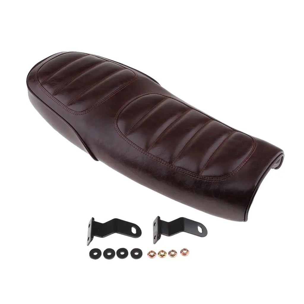 Asiento pasajero trasero tipo sillín plano de 630 mm para rutas de mototurismo 7
