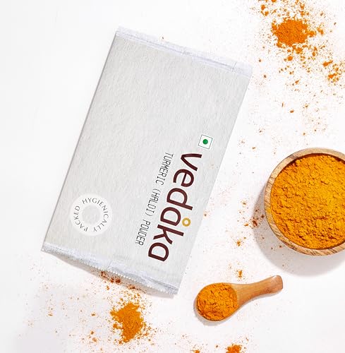 Image of Amazon Brand - Vedaka Turmeric Powder 400g (200g x 2)