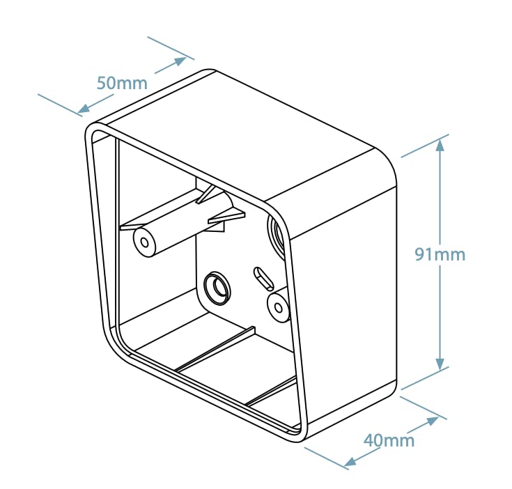 SecureMyDoor Outdoor IP65 PRESS TO EXIT Button - Image 4