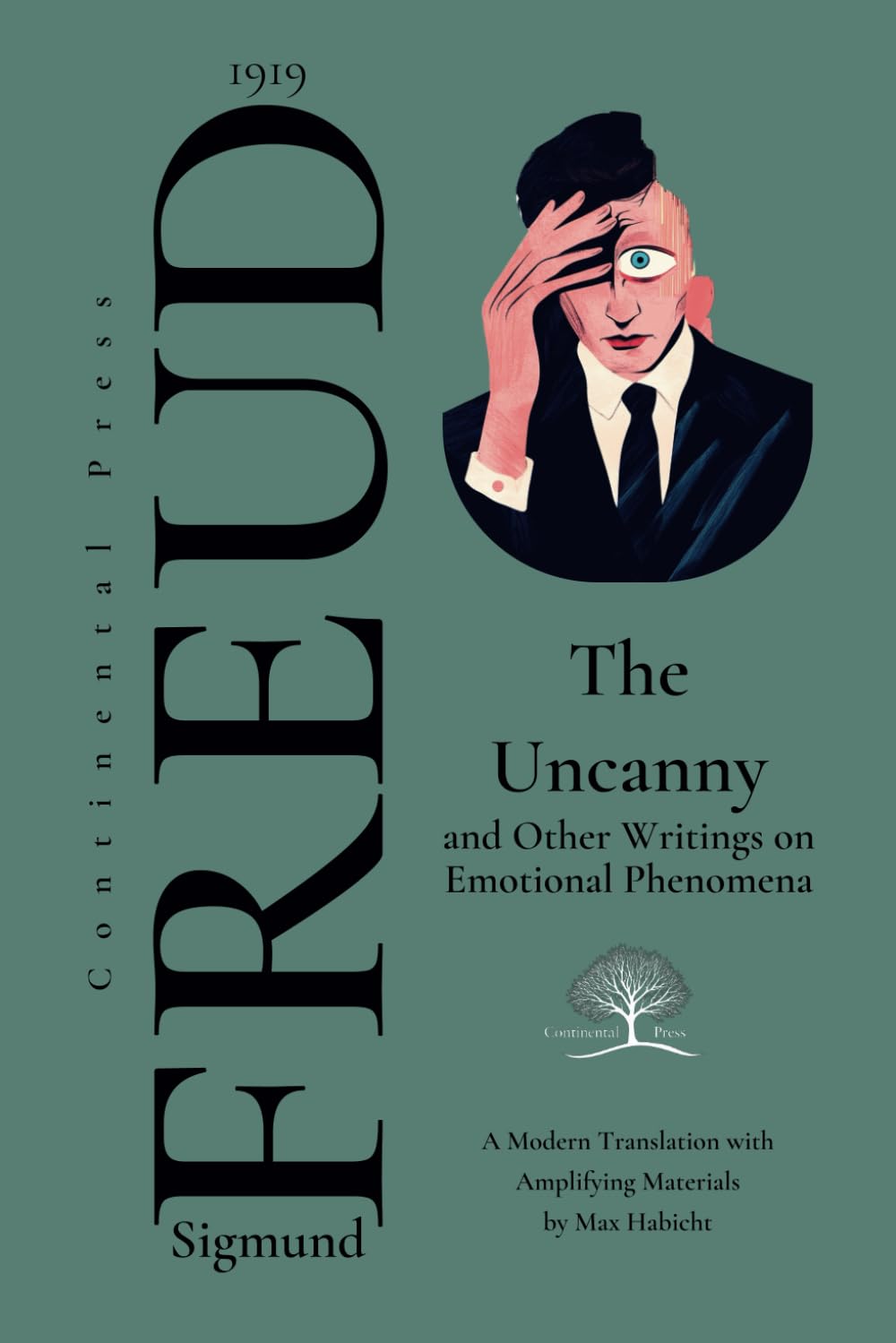 Book cover for The Uncanny by Sigmund Freud