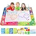 massway Aqua Doodle Mat,Magic Doodle Mat 60''x40'' Large Water Drawing Mat for Kids Educational Toys Toddler Mess Free Doodle Aqua Magic Mat for Age 2 3 4 5 6 7 8 Year Old