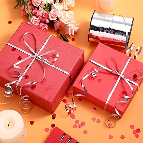 Ainmto 500 Yards(450M) White Curling Balloon Ribbon Balloon String Perfect for Gift Wrapping and DIY Crafts Supplies - Image 4