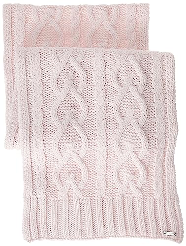 KARL LAGERFELD womens Heart Cable Scarf2
