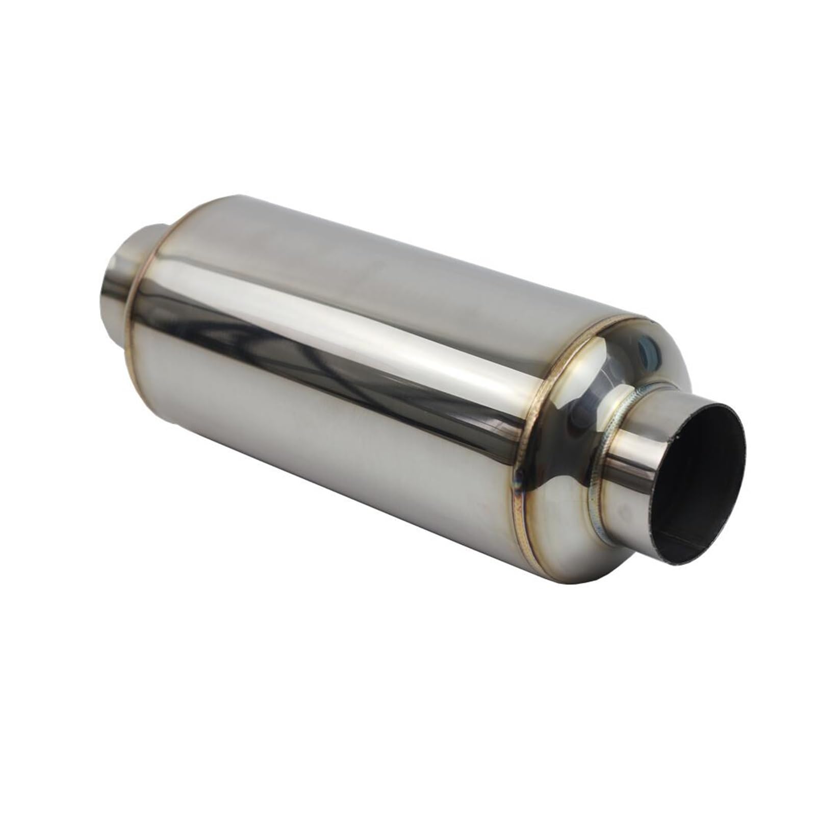 Terminale Di Scarico Posteriore Universale In Acciaio Inossidabile, Punta Marmitta Per Auto Con Tubo Da 3,8 A 5,3 Cm, Fumatura Blu, Elegante E Sportivo - copertina