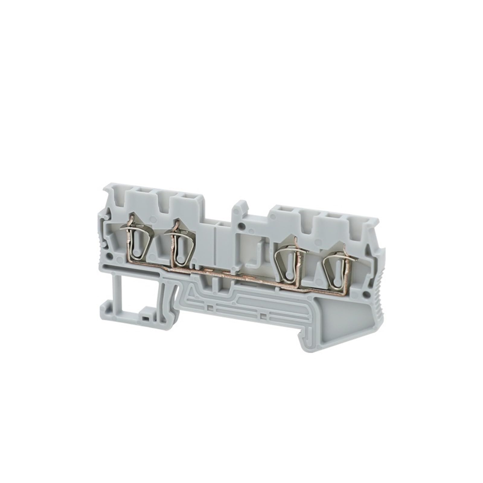 10 pezzi ST1.5-QU 2 ingressi 2 uscite Morsettiera a molla Din Rail 1.5mm² 4 conduttori Connettore elettrico ST 1.5-QUATTRO(Bridge FBS10-4)