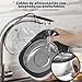 Imagen de KECOOLKE Limpiador ultrasónico de joyas, 750 ml