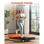 Walking Pad,6% Manual Incline Walking Pad Treadmill,Under Desk Treadmill for Home Office, with App & Remote,2.5HP Quiet Motor,LED Display,300 lbs Capacity - Image 5