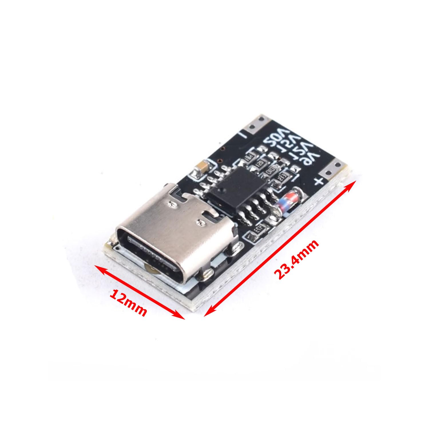 6 modułów PD/QC/AFC Quick Charge Decoy Trigger, typ C PD 2.0/3.0 9-20 V Fast Charge QueryDetector, moduł szybkiego ładowania typu C, interfejs PD3.0/PPS/QC