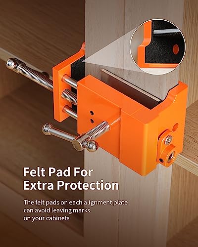 image for DAYDOOR Cabinet Clamps, 2 Pack Face Frame Clamps, Cabinet Claw for Ins