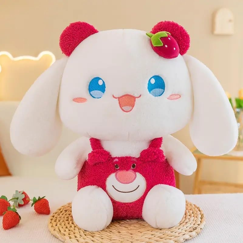 Image of Huggable Soft Toy Teddy Bear Adorable Plush Toys for Kids & Babies Cuddly Animal Stuffed Toy Safe & Huggable Gifts for Toddlers, Boys & Girls (lot so Rabbit)