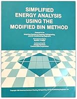 Simplified Energy Analysis Using the Modified Bin Method 0910110395 Book Cover