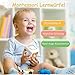 Loyzico 6 in 1 Montessori Spielzeug ab 1 Jahr, Baby Spielzeug von 1–3, Motorikwürfel Motorikspielzeug, Baby Geschenk ab 12 18 Monate Junge und Mädchen