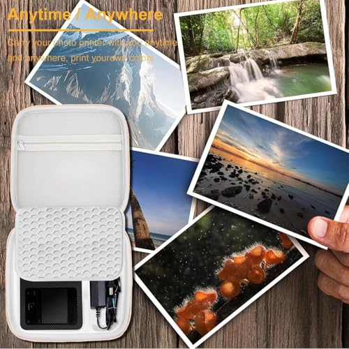 Hartbox für Canon Selphy CP1500/CP1300/CP1200 KP-108IN 3115B001(AA)– Schwarz, ideal für den Druck und den Außenbereich, inklusive 1 Tintenpatrone + 36 Fotopapier