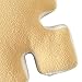 Kuuleyn Puzzle-Kissen, Weiches Kissen, 1 PC-Plüsch-Wurfkissen, Ultraweiches Kissen, Puzzle, Speziell Geformt Für Schlafsofa, Fenster, Heimdekoration(Gelb)