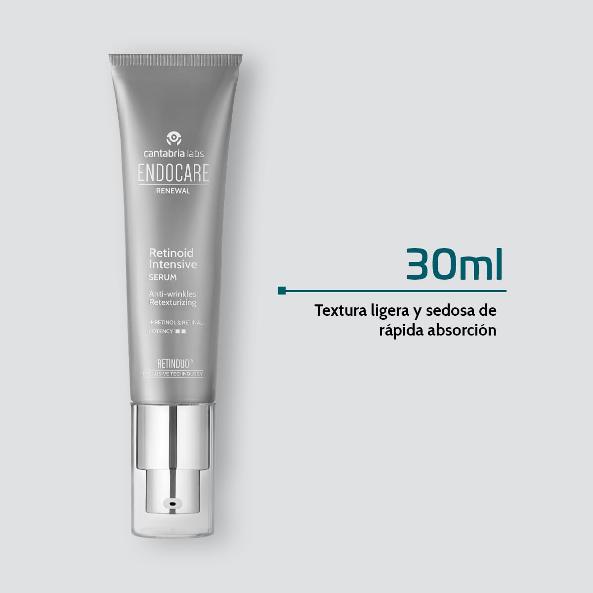 Cantabria Labs - Endocare Renewal Retinoid Intensive Serum - 30 ml - Sérum Antiarrugas con Retinol Puro y Retinal - Renueva y Retexturiza la Piel - Para Piel Normal o Mixta
