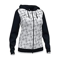 Joma Supernova III Kapuzenjacke Schwarz Weiß, 901430.102.S