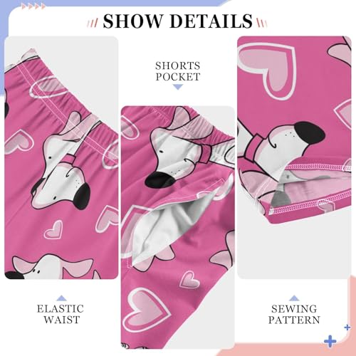 Puppy Love Dog Boys Pants for Kids Jogger Pants with Pockets S-XL4