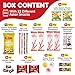 Premium Asian Snack Box (22 Pc) - International Variety Pack from Japan, Korea, and Indonesia - Featuring Pocky, KitKat & Choco Pie - Exotic Food Gift Set