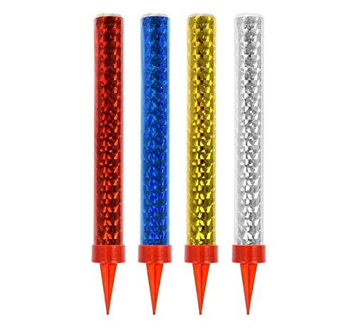 GoDan s.a. Ice Fountain, Colour, Pack of 4, 12 cm