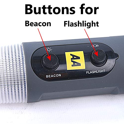 AA 3-in-1 Emergency Flashing Beacon Torch Glass Hammer Seatbelt Cutter Rescue Tool for Cars and Other Vehicles AA1306… - Image 8
