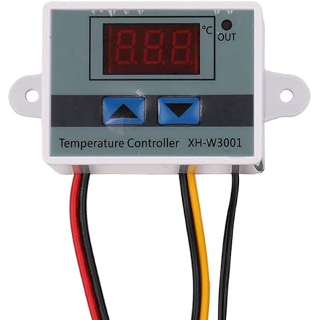 KKmoon Temperaturregler Digital LCD Display Microcomputer Thermische Regler Thermoelement Thermostat