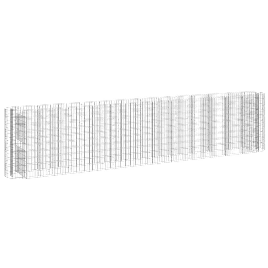 Lit surélevé à gabion drainage parfait et structure anti-déformation 470cm