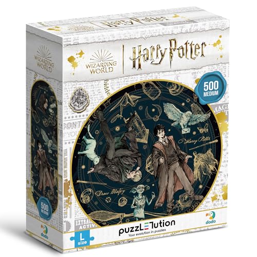 Dodo - 200508 - Puzzle Harry Potter Dévoué, Légende, Proud - Taille M - 500 Pièces - À partir de 8 Ans