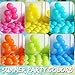 134Pcs Tropical Summer Beach Pool Party Balloon Garland Arch Kit,with Inflatable Beach Balls,Watermelon,Sun Foil Balloons for Hawaiian Luau Birthday Graduation Party Decorations - Hot Pink Yellow Blue
