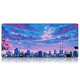 Bimormat Personalized Gaming Mouse Pad,XXL Large Anime Mousepad (35.4x15.7 inches),The Best Desktop