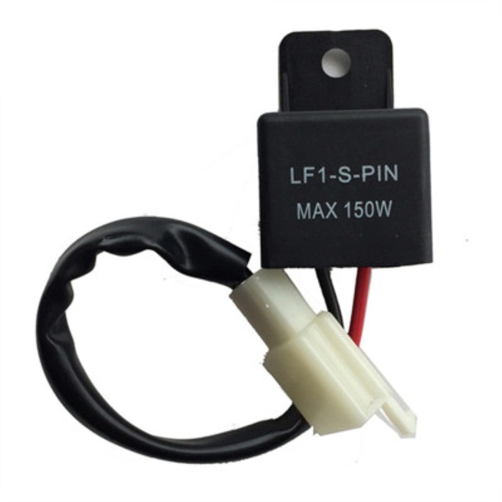 AQHYEBNSR 10pcs 12VDC 150W 2PIN with Wiring Harness Terminal Connector Flash Relay LED Flasher Motorcycle