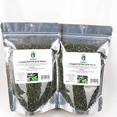 Kopabana Chopped dried Jute Leaves | Ewedu | Keleng-Keleng| Lalo |Molokhia | 2OZ