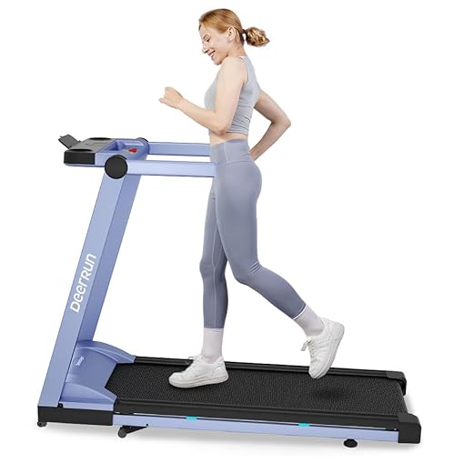 DeerRun Folding Treadmill for Home Use