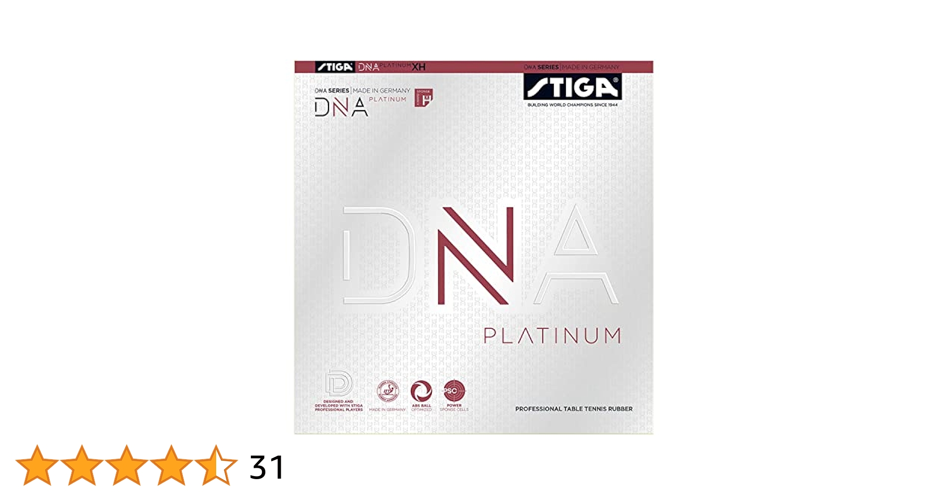 DNA プラチナXH 赤 MAX STIGA