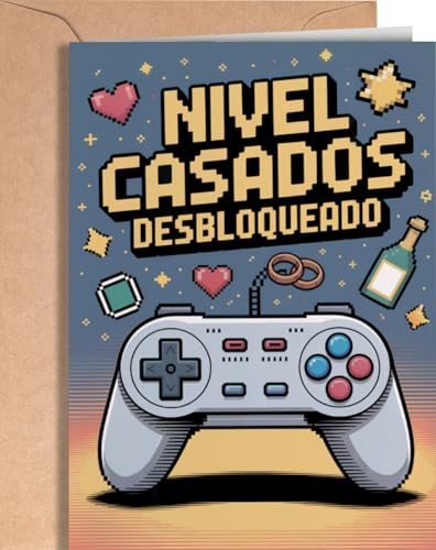 Tarjeta de Felicitación de Boda   Tarjeta Regalo Original de Bodas para Pareja   Tarjeta Felicitación para Parejas de Recién Casados   Tarjeta Para Meter Dinero de Regalo de Boda   EU 136