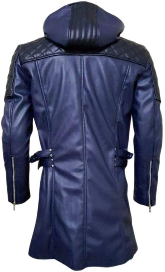DMC 5 Ner-o Faux Leather Jacket