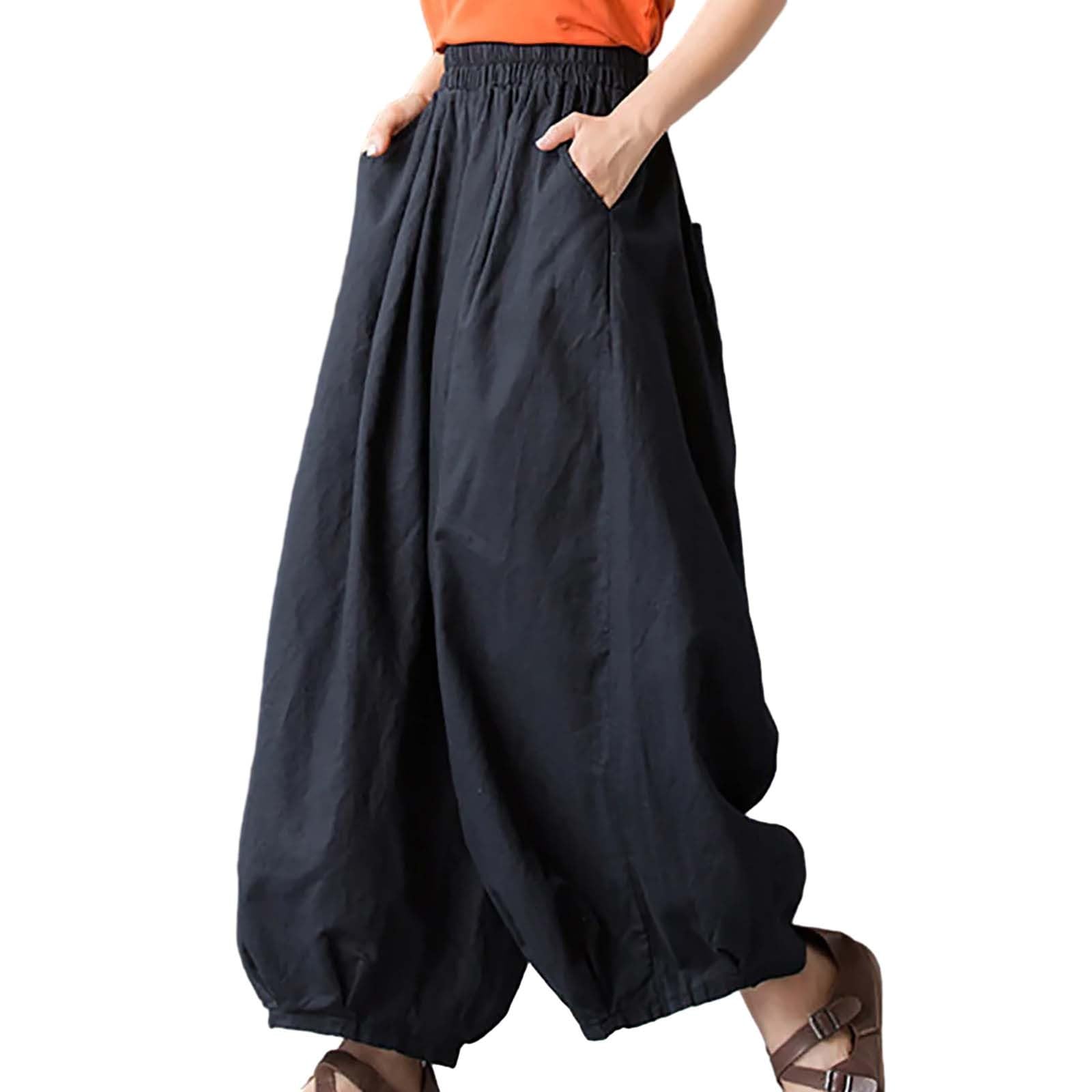 Prime of Day 2024 Angebote Outdoor Hosen Für Damen Capri Damen Sommerhose Angebote des Tages Heute Herren Hose Kurz Baumwolle Freizeithose Aus Eisseide Blickdichte, Schwarze Leggings