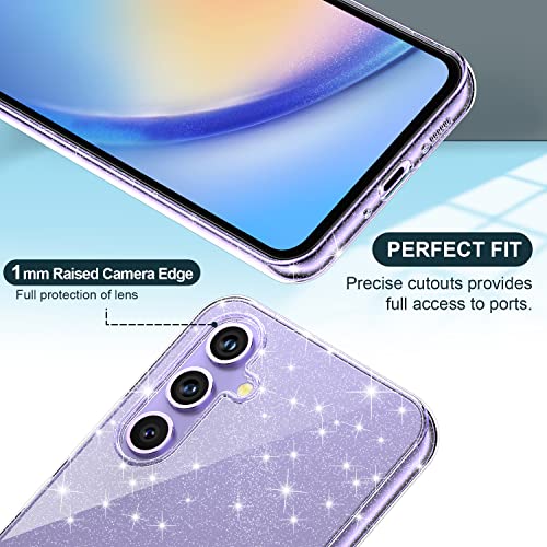 Guscase Cover per Samsung Galaxy A34 con 3 pezzi