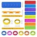 Imagen de 20 Piezas Fidget Toys Juguetes Sensoriales Fidget Toy Juguetes Antiestres Juguetes Autismo Anillos Sensoriales Silicona Adecuado Mejorar Concentración los Niños