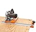 Bora 542007 Rip Guide for Bora Saw Plate 542006. The Circular Saw Guide Rail that Produces Straight Cuts up to 24”