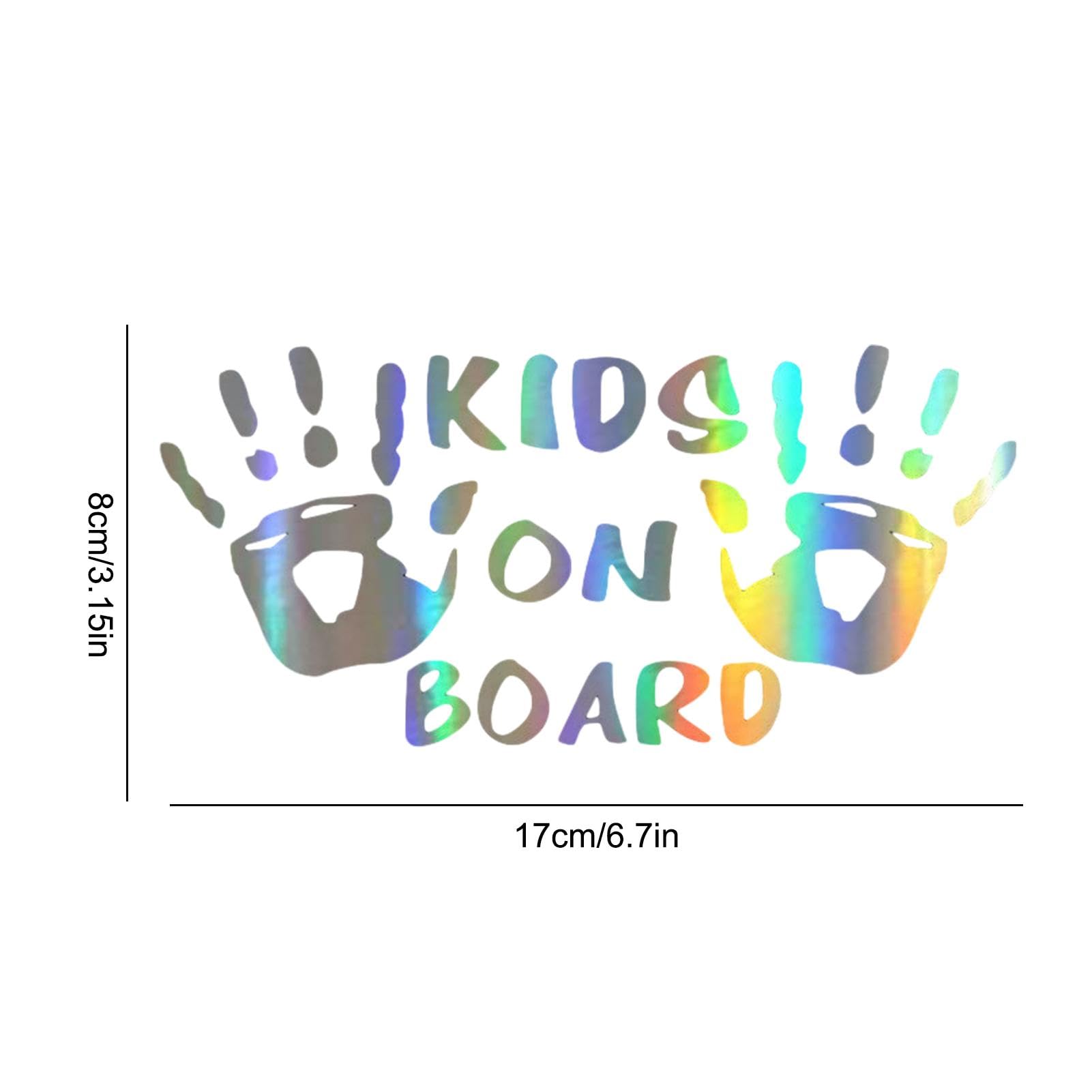 Naklejka Baby Board | Naklejki samochodowe zabezpieczaj?ce przed dzie? | ?mieszna naklejka karoseri? samochodu | Naklejki zderzak okna karoserii z dzieckiem pok?adzie, kolorowe naklejki
