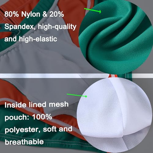 Mens Swim Bikini Briefs with Drawstring2
