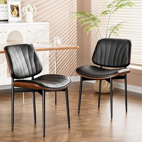 YaFiti Mid Century Dining Chairs Set Cover