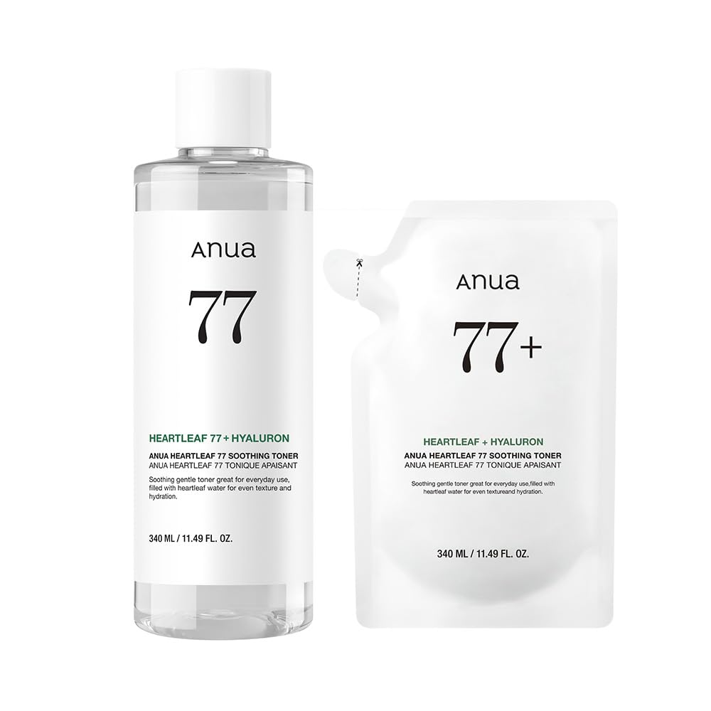 ANUA(アヌア)ドクダミ77スージングトナー340ml (本品) +ドクダミ7…