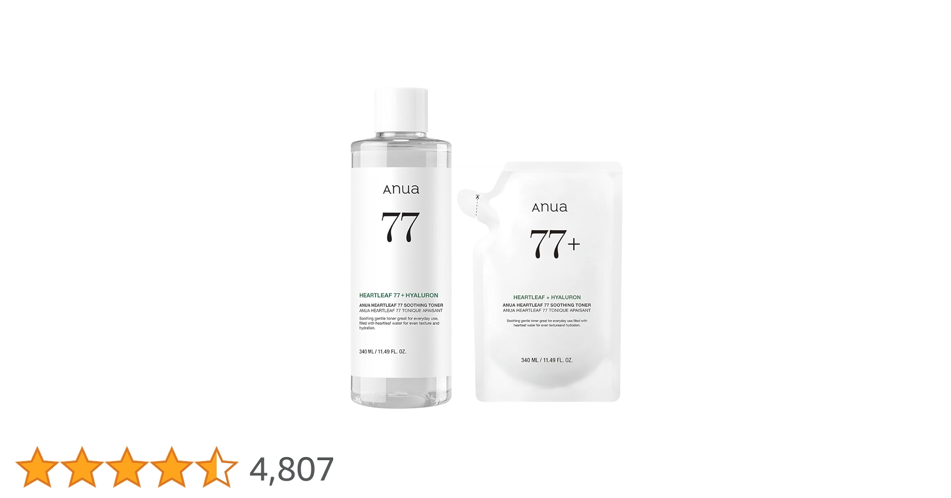 anua 77+ 70+ 80+ トナーセット 楽天市場】☆2個セット☆[ANUA アヌア]【正規品】ドクダミ77